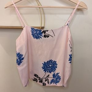 90's Style Summer Halter Strappy Top | M